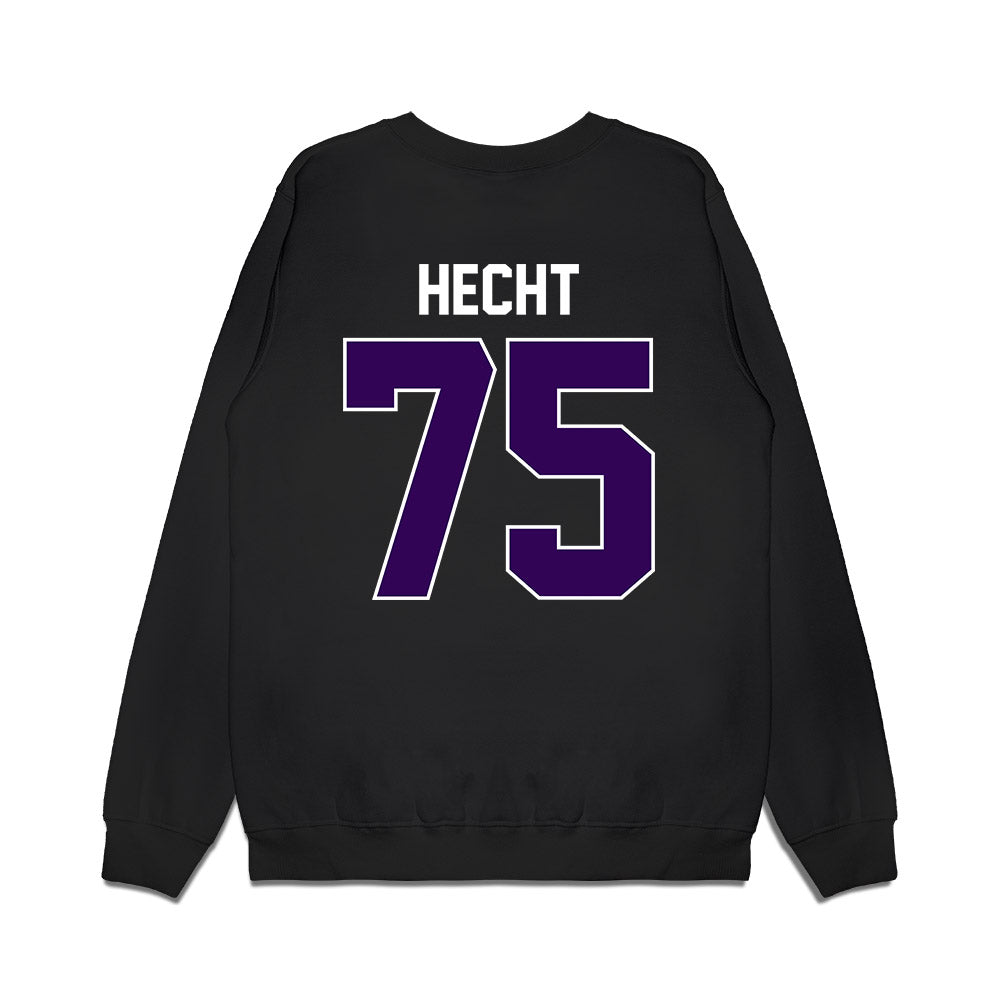 Kansas State - NCAA Football : Sam Hecht - Vintage Helmet Premium Crewneck Sweatshirt-1