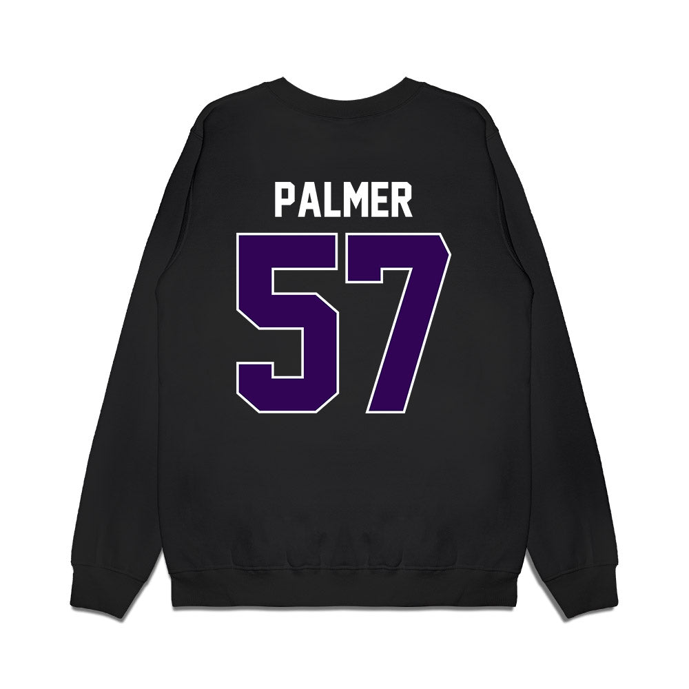 Kansas State - NCAA Football : Beau Palmer - Vintage Helmet Premium Crewneck Sweatshirt-1