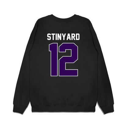 Kansas State - NCAA Football : serious stinyard - Vintage Helmet Premium Crewneck Sweatshirt-1