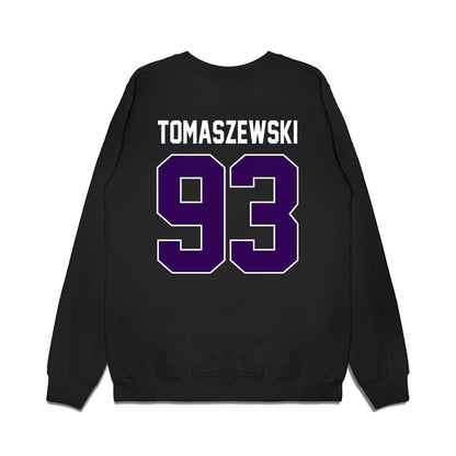 Kansas State - NCAA Football : Asher Tomaszewski - Vintage Helmet Premium Crewneck Sweatshirt-1