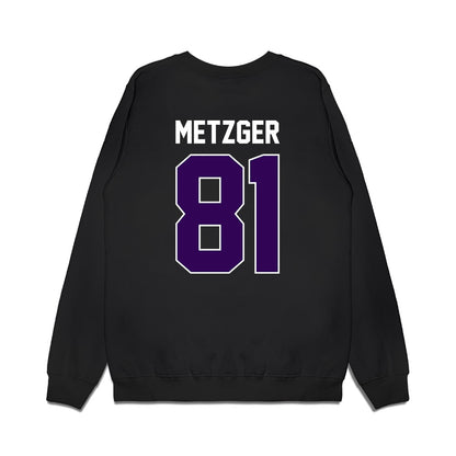 Kansas State - NCAA Football : Andrew Metzger - Vintage Helmet Premium Crewneck Sweatshirt-1