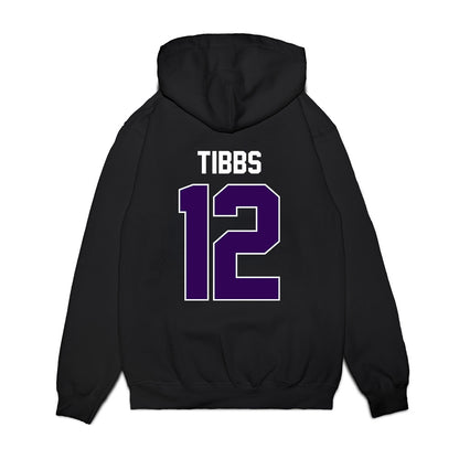 Kansas State - NCAA Football : Jaron Tibbs - Vintage Helmet Premium Hooded Sweatshirt-1