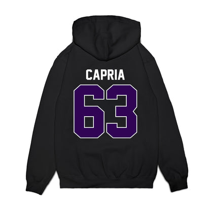 Kansas State - NCAA Football : Michael Capria - Vintage Helmet Premium Hooded Sweatshirt-1