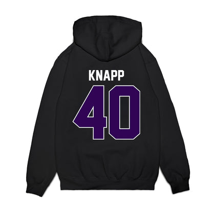 Kansas State - NCAA Football : Dalton Knapp - Vintage Helmet Premium Hooded Sweatshirt-1