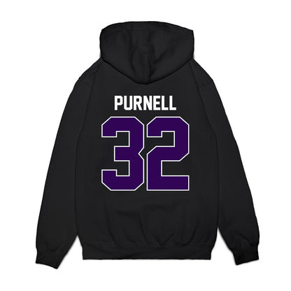 Kansas State - NCAA Football : Desmond Purnell - Vintage Helmet Premium Hooded Sweatshirt-1