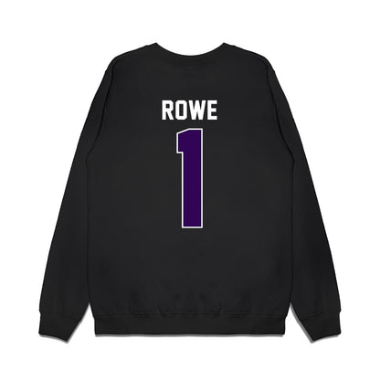 Kansas State - NCAA Football : Jayden Rowe - Vintage Helmet Premium Crewneck Sweatshirt-1