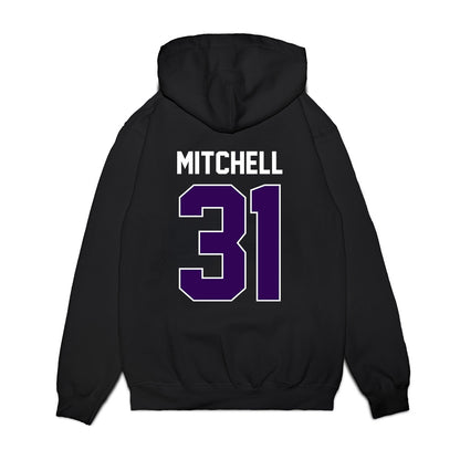 Kansas State - NCAA Football : Dominic Mitchell - Vintage Helmet Premium Hooded Sweatshirt-1