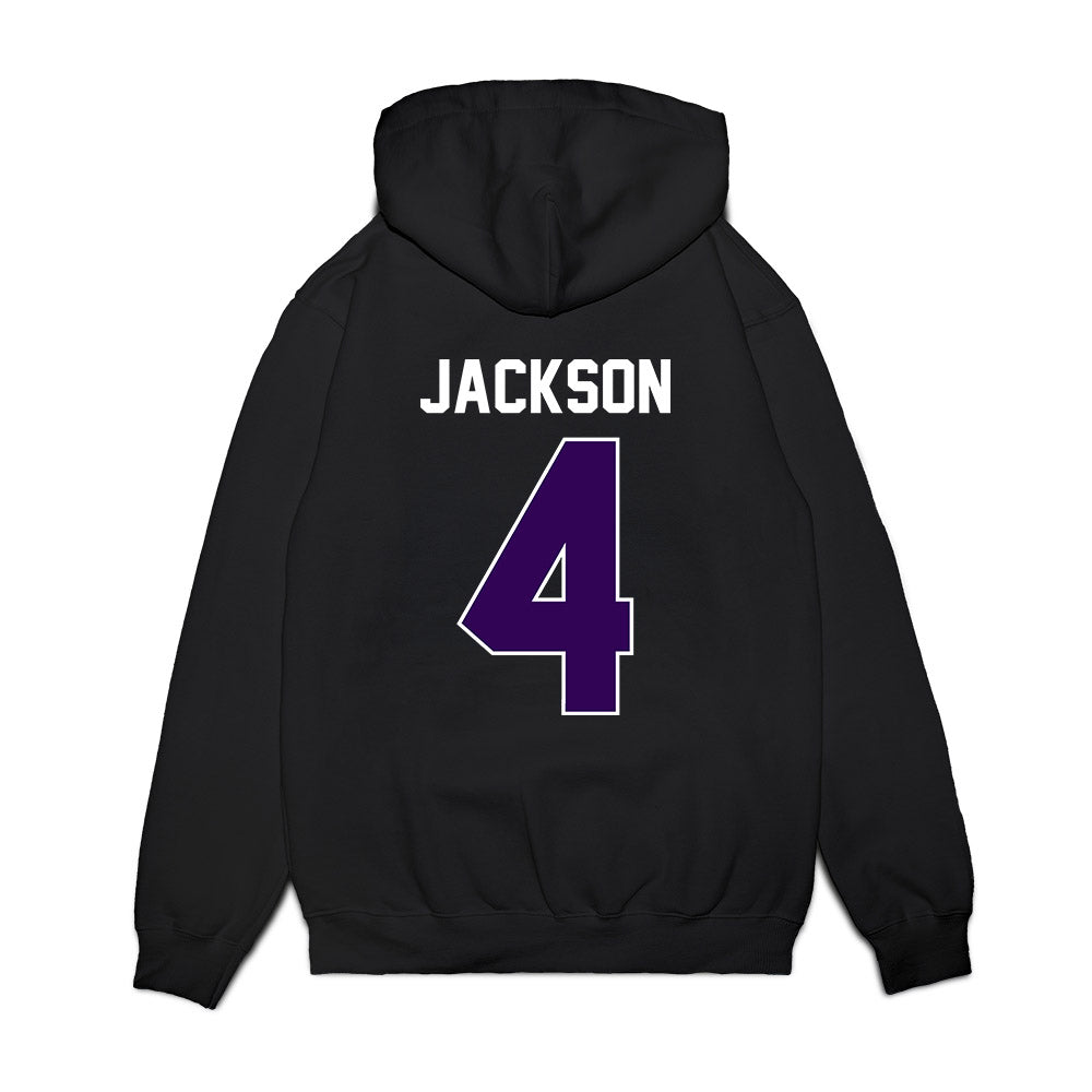Kansas State - NCAA Football : Joe Jackson - Vintage Helmet Premium Hooded Sweatshirt-1