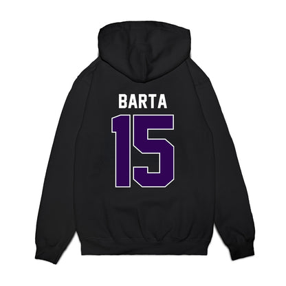 Kansas State - NCAA Football : Callen Barta - Vintage Helmet Premium Hooded Sweatshirt-1
