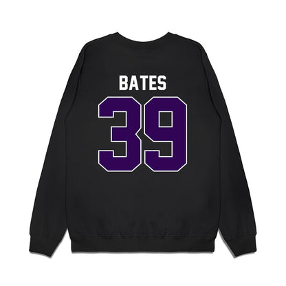 Kansas State - NCAA Football : Travis Bates - Vintage Helmet Premium Crewneck Sweatshirt-1