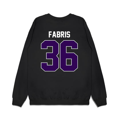 Kansas State - NCAA Football : Jack Fabris - Vintage Helmet Premium Crewneck Sweatshirt-1