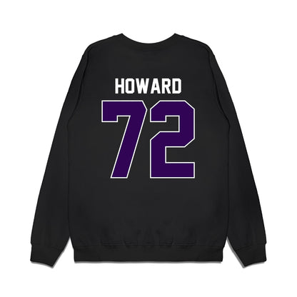 Kansas State - NCAA Football : Ryan Howard - Vintage Helmet Premium Crewneck Sweatshirt-1