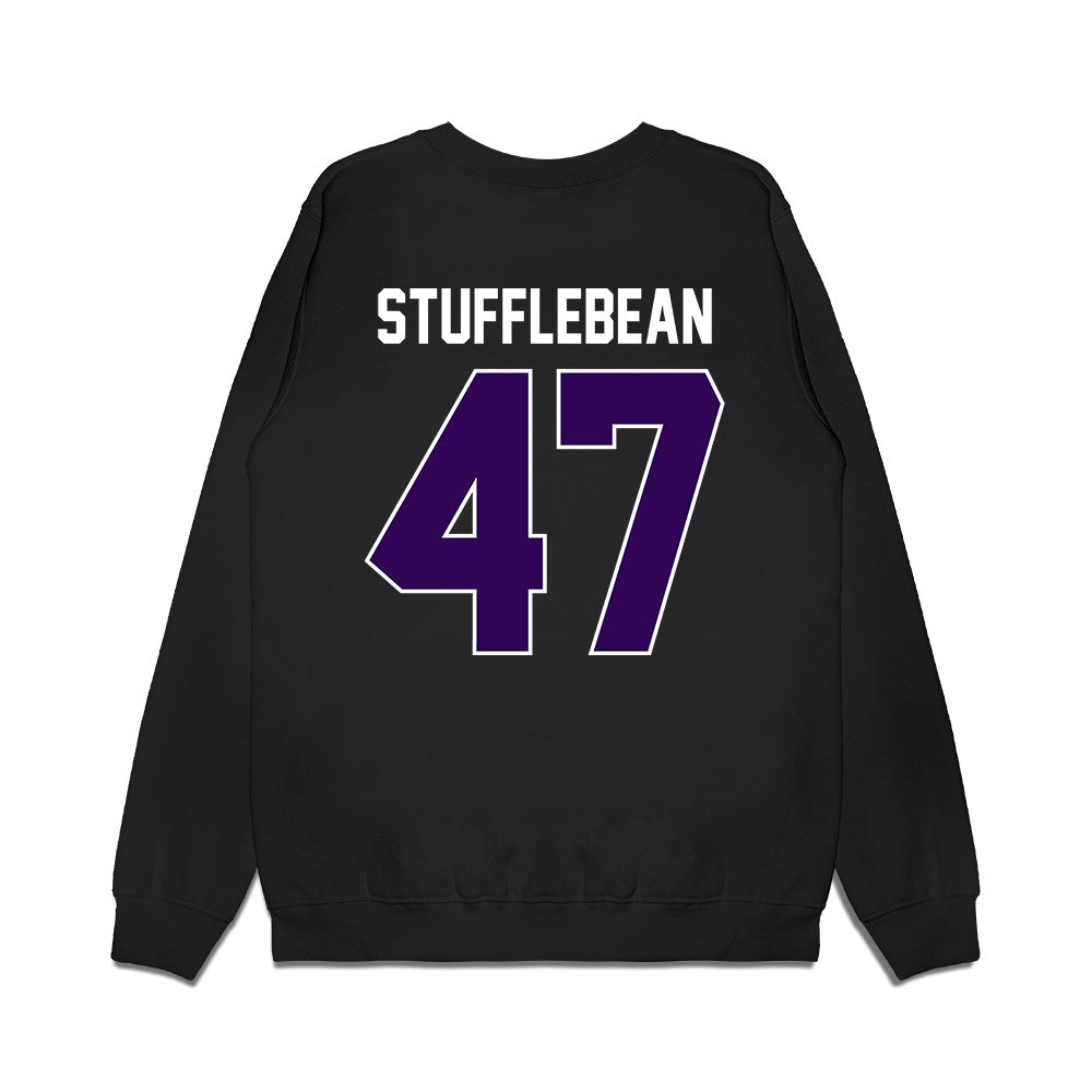 Kansas State - NCAA Football : Cody Stufflebean - Vintage Helmet Premium Crewneck Sweatshirt-1