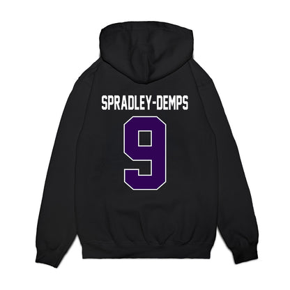 Kansas State - NCAA Football : Jacques Spradley-Demps - Vintage Helmet Premium Hooded Sweatshirt-1