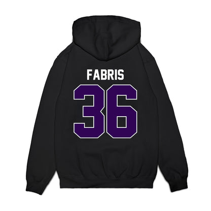 Kansas State - NCAA Football : Jack Fabris - Vintage Helmet Premium Hooded Sweatshirt-1