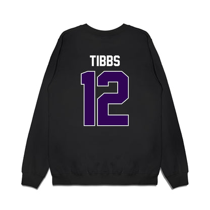 Kansas State - NCAA Football : Jaron Tibbs - Vintage Helmet Premium Crewneck Sweatshirt-1