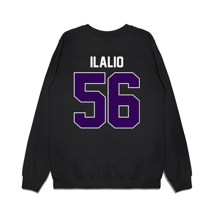 Kansas State - NCAA Football : Damian Ilalio - Vintage Helmet Premium Crewneck Sweatshirt-1