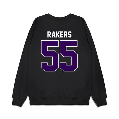 Kansas State - NCAA Football : Kyle Rakers - Vintage Helmet Premium Crewneck Sweatshirt-1