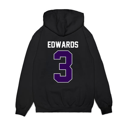 Kansas State - NCAA Football : Dylan Edwards - Vintage Helmet Premium Hooded Sweatshirt-1
