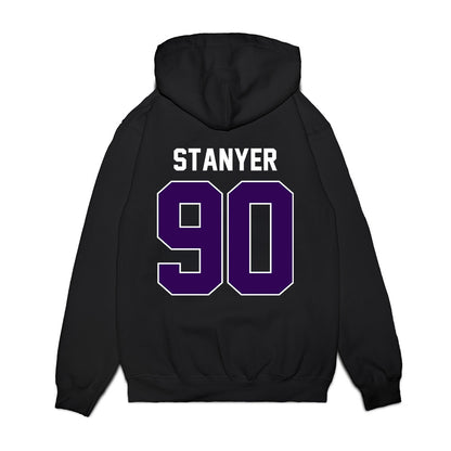 Kansas State - NCAA Football : Brad Stanyer - Vintage Helmet Premium Hooded Sweatshirt-1