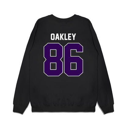 Kansas State - NCAA Football : Garrett Oakley - Vintage Helmet Premium Crewneck Sweatshirt-1