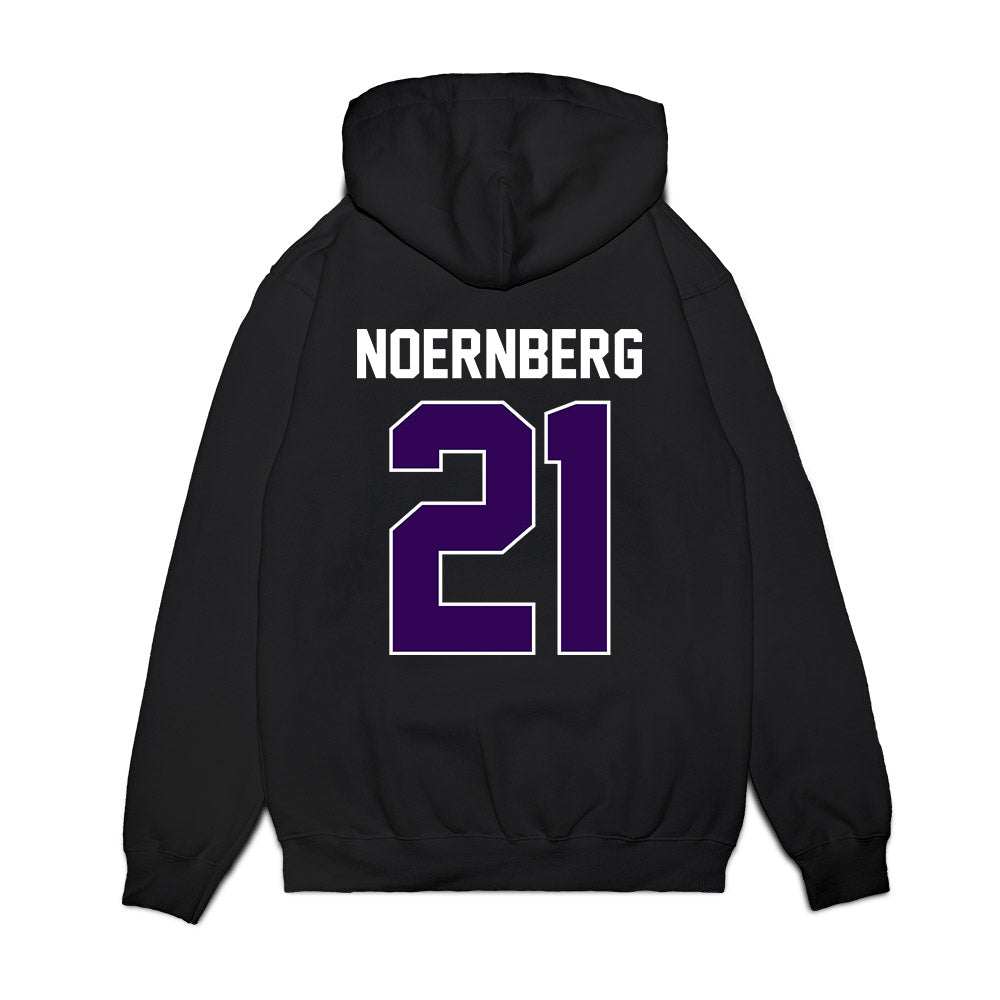 Kansas State - NCAA Football : Bryce Noernberg - Vintage Helmet Premium Hooded Sweatshirt-1