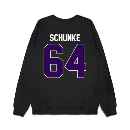 Kansas State - NCAA Football : Navarro Schunke - Vintage Helmet Premium Crewneck Sweatshirt-1