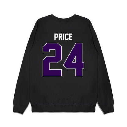 Kansas State - NCAA Football : JB Price - Vintage Helmet Premium Crewneck Sweatshirt-1