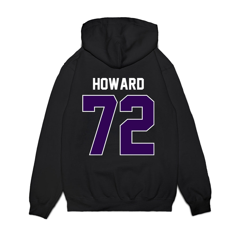 Kansas State - NCAA Football : Ryan Howard - Vintage Helmet Premium Hooded Sweatshirt-1