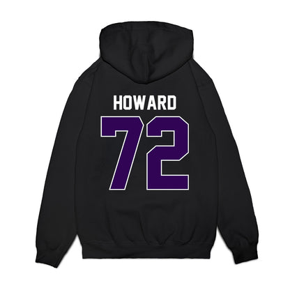Kansas State - NCAA Football : Ryan Howard - Vintage Helmet Premium Hooded Sweatshirt-1