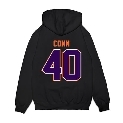 Clemson - NCAA Football : Brodey Conn - Vintage Helmet Premium Hooded Sweatshirt-1