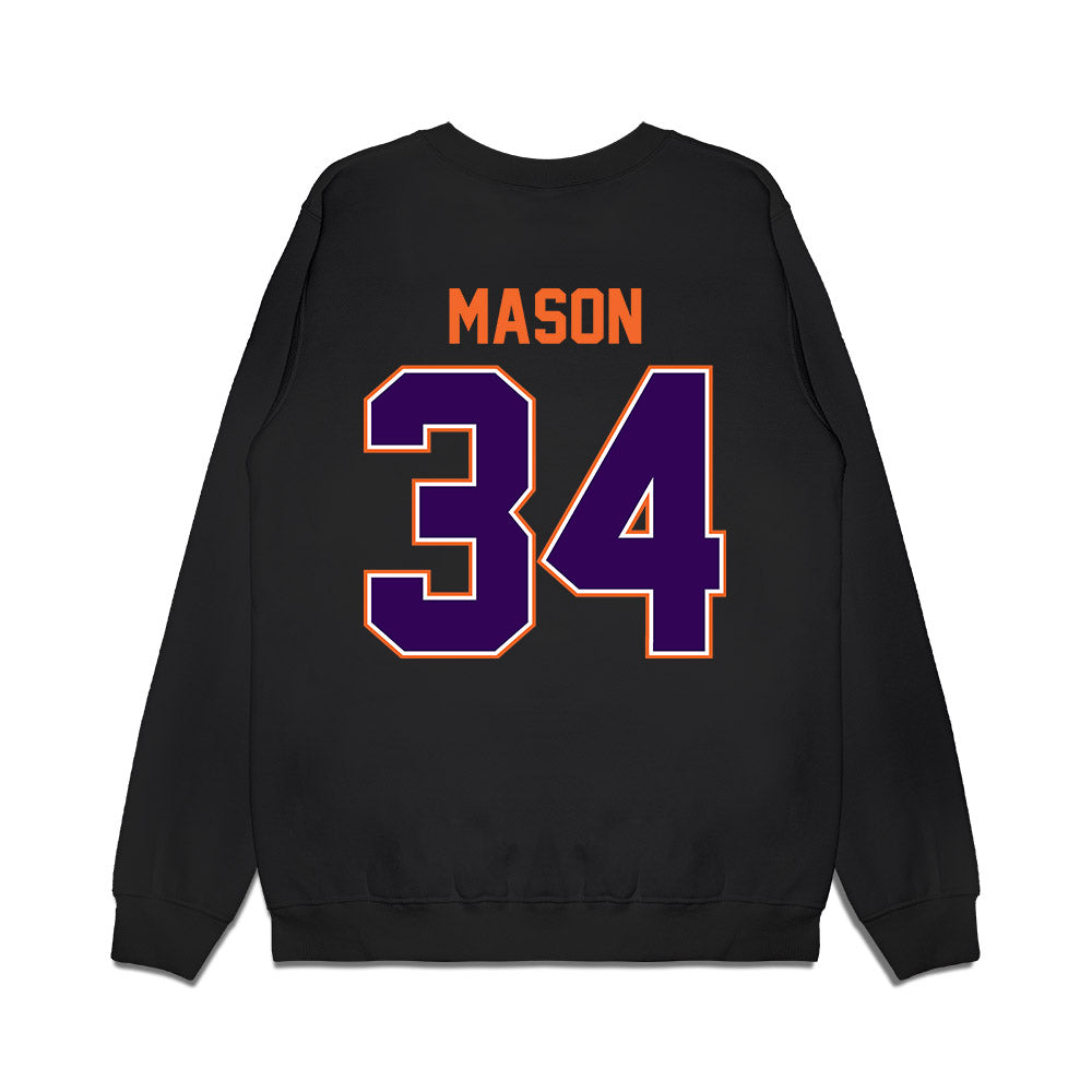 Clemson - NCAA Football : Armon Mason - Vintage Helmet Premium Crewneck Sweatshirt-1