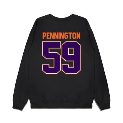 Clemson - NCAA Football : Dietrick Pennington - Vintage Helmet Premium Crewneck Sweatshirt-1