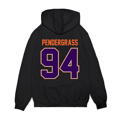Clemson - NCAA Football : Chapman Pendergrass - Vintage Helmet Premium Hooded Sweatshirt-1