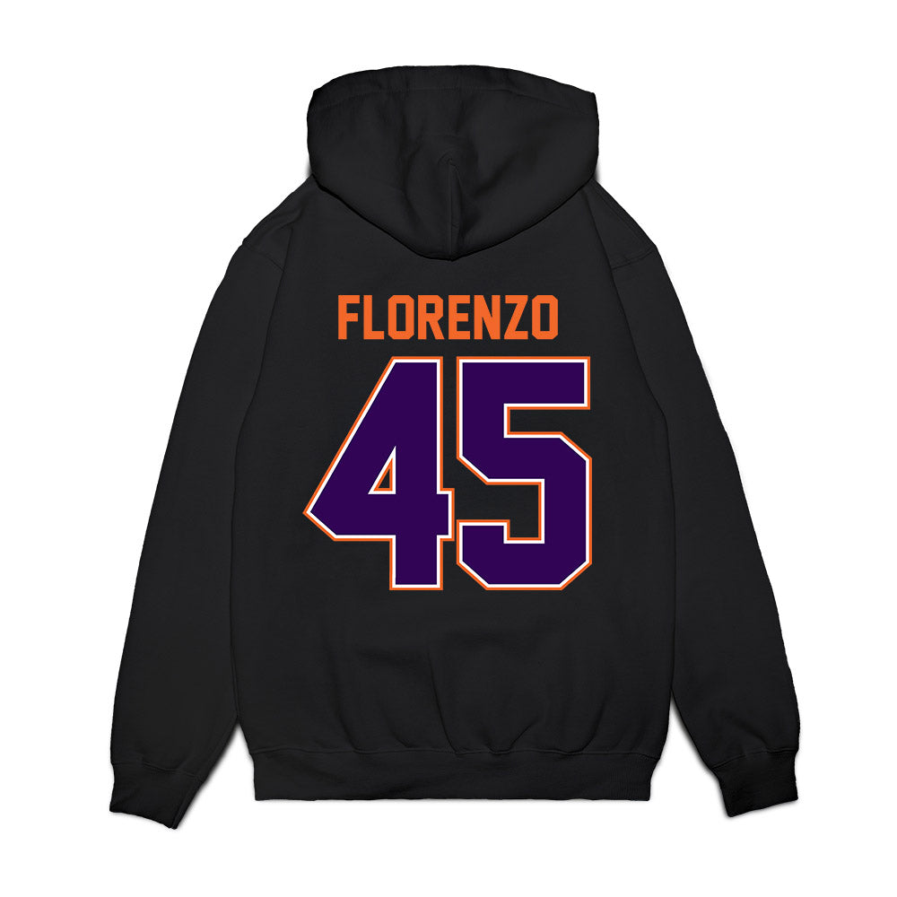 Clemson - NCAA Football : Philip Florenzo - Vintage Helmet Premium Hooded Sweatshirt-1