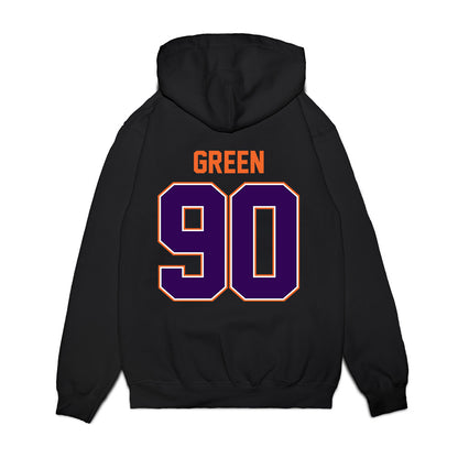 Clemson - NCAA Football : Stephiylan Green - Vintage Helmet Premium Hooded Sweatshirt-1