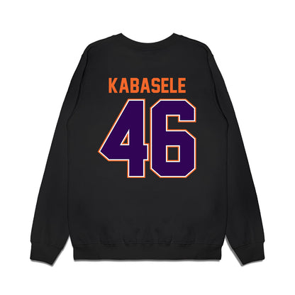 Clemson - NCAA Football : Philippe Kabasele - Vintage Helmet Premium Crewneck Sweatshirt-1