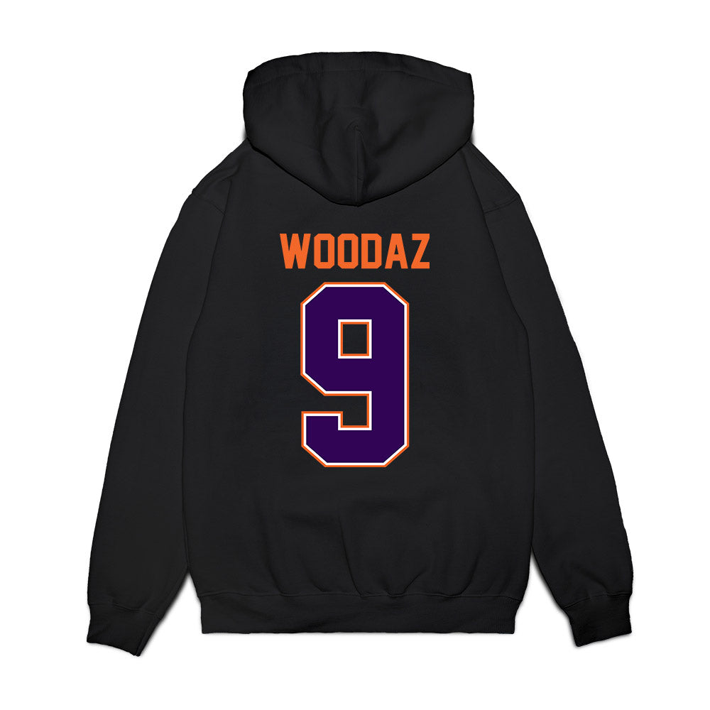 Clemson - NCAA Football : Drew Woodaz - Vintage Helmet Premium Hooded Sweatshirt-1
