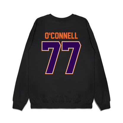 Clemson - NCAA Football : Ronan O'Connell - Vintage Helmet Premium Crewneck Sweatshirt-1