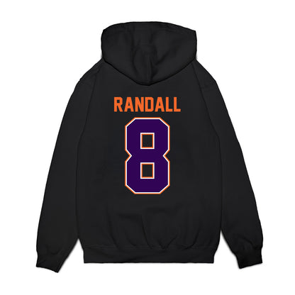 Clemson - NCAA Football : Adam Randall - Vintage Helmet Premium Hooded Sweatshirt-1