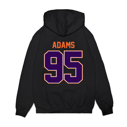 Clemson - NCAA Football : Amare Adams - Vintage Helmet Premium Hooded Sweatshirt-1