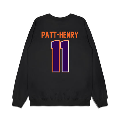 Clemson - NCAA Football : Olsen Patt-Henry - Vintage Helmet Premium Crewneck Sweatshirt-1