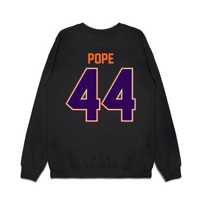 Clemson - NCAA Football : Banks Pope - Vintage Helmet Premium Crewneck Sweatshirt-1