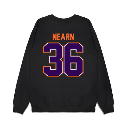 Clemson - NCAA Football : Peter Nearn - Vintage Helmet Premium Crewneck Sweatshirt-1