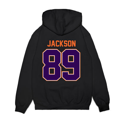 Clemson - NCAA Football : Zach Jackson - Vintage Helmet Premium Hooded Sweatshirt-1