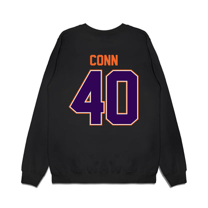 Clemson - NCAA Football : Brodey Conn - Vintage Helmet Premium Crewneck Sweatshirt-1