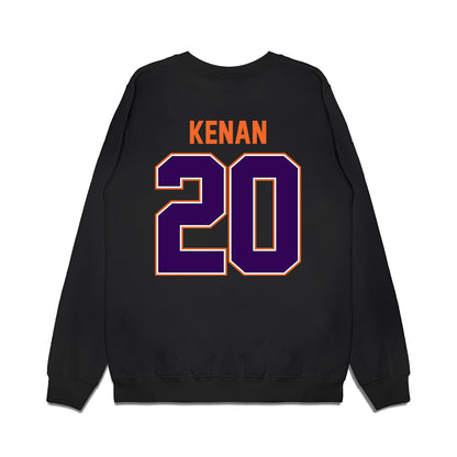 Clemson - NCAA Football : Jakarrion Kenan - Vintage Helmet Premium Crewneck Sweatshirt-1