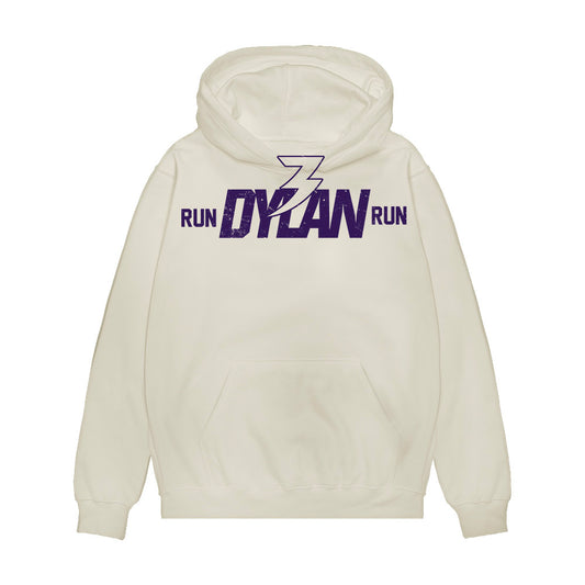 Kansas State - NCAA Football : Dylan Edwards - Run Dylan Run Premium Hooded Sweatshirt-0