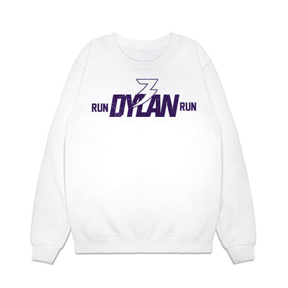 Kansas State - NCAA Football : Dylan Edwards - Run Dylan Run Premium Crewneck Sweatshirt-0