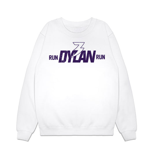 Kansas State - NCAA Football : Dylan Edwards - Run Dylan Run Premium Crewneck Sweatshirt-0